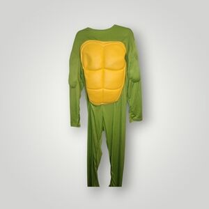 Ninja Turtle Green and Yellow Costume Bodysuit standard sizeone size cosplay